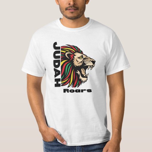 Judah Brüllt T-Shirt (Vorderseite)