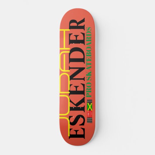 JUDAH ESKENDER SKATEBOARDS / JMT USA (Vorderseite)