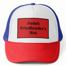 Judah Friedlanders Hut, rot