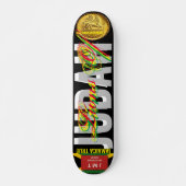 JUDAH JAMAICAN 7 3/4" Skateboard Deck (Vorne)