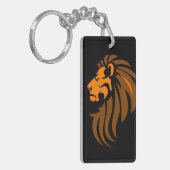 JUDAH LION HEAD KEY CHAIN SCHLÜSSELANHÄNGER (Vorderseite links)