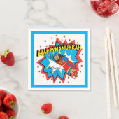 Judah Maccabee Das Hammer Hanukkah Party Serviette (Beispiel)