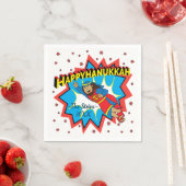 Judah Maccabee Das Hammer Hanukkah Party Serviette (Beispiel)