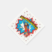 Judah Maccabee Das Hammer Hanukkah Party Serviette (Ecke)