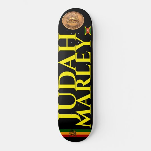 JUDAH MARLEY Skateboard (Vorderseite)