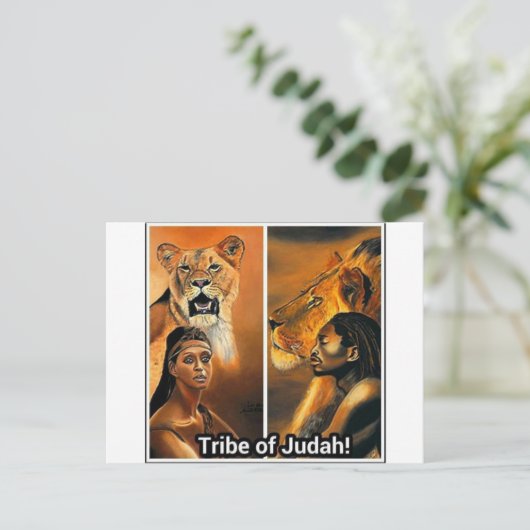 Judah-Stamm Postkarte (Stehend Vorderseite)