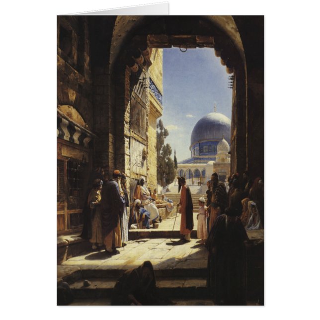 JUDAIC GIFT CARDS - MAZOL TOV - BERÜHMTE KÜNSTLER (Vorne)