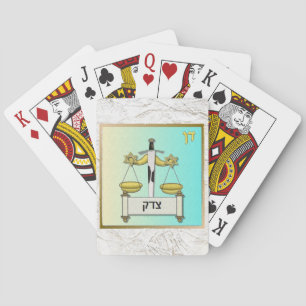 Judaica 12 Stämme Israel Dan Kunst Spielkarten