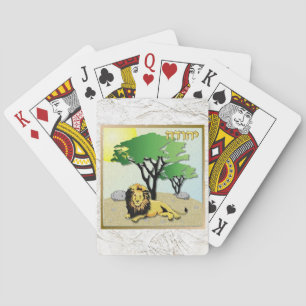 Judaica 12 Stämme Israel Juda Spielkarten