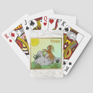 Judaica 12 Stämme Israel Naphtali Spielkarten