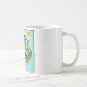 Judaica 12 Stämme Israels Ascher Kaffeetasse
