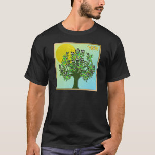 Judaica 12 Stämme Israels Ascher T-Shirt