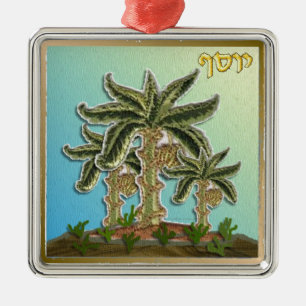 Judaica 12 Stämme Israels Joseph Silbernes Ornament