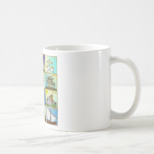 Judaica 12 Stämme Israels Kunst Kaffeetasse