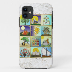 Judaica 12 Stämme Israels Kunstpaneele Case-Mate iPhone Hülle