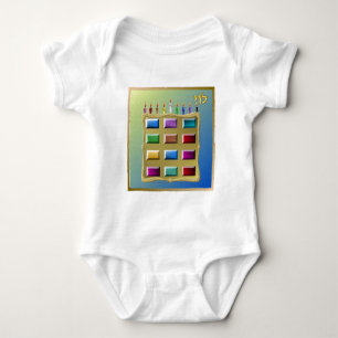Judaica 12 Stämme Israels Levi Baby Strampler