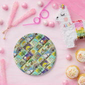 Judaica 12 Tribes of Israel Art Print Pappteller (Party)