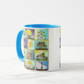 Judaica 12 Tribes of Israel Art Print Tasse (Vorderseite Links)