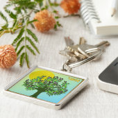 Judaica 12 Tribes Of Israel Asher Schlüsselanhänger (Seite)