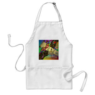 Judaica Purim Esther Feier Kunst Druck Schürze