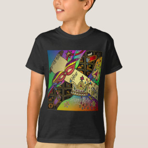 Judaica Purim Esther Feier Kunst Druck T-Shirt