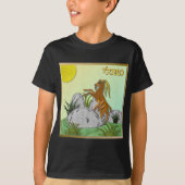 Judaika 12 israelische Naphtali-Stämme T-Shirt (Vorderseite)