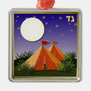 Judaika 12 israelische Stämme Ornament Aus Metall