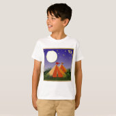 Judaika 12 israelische Stämme T-Shirt (Vorne ganz)