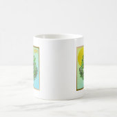 Judaika 12 Stämme Israel Asher Kaffeetasse (Mittel)
