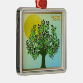 Judaika 12 Stämme Israel Asher Ornament Aus Metall (Rechts)