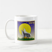Judaika 12 Stämme Israel Benjamin Kaffeetasse (Links)
