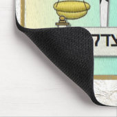 Judaika 12 Stämme Israel Dan Art Mousepad (Ecke)