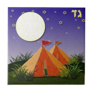 Judaika 12 Stämme Israel Gad Fliese