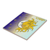 Judaika 12 Stämme Israel Issachar Fliese (Seite)