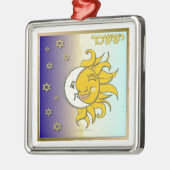 Judaika 12 Stämme Israel Issachar Ornament Aus Metall (Links)