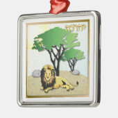 Judaika 12 Stämme Israel Judah Ornament Aus Metall (Links)