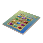 Judaika 12 Stämme Israel Levi Fliese (Seite)