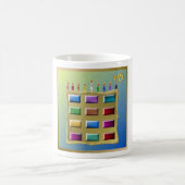 Judaika 12 Stämme Israel Levi Kaffeetasse (Mittel)