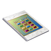 Judaika 12 Stämme Israel Levi Notizblock (Rechte Seite)