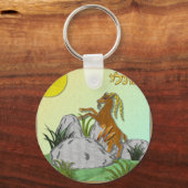 Judaika 12 Stämme Israel Naphtali Schlüsselanhänger (Vorderseite)