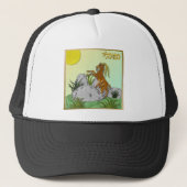 Judaika 12 Stämme Israel Naphtali Truckerkappe (Vorderseite)