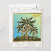 Judaika 12 Stämme Israels Joseph Postkarte (Vorne/Hinten)