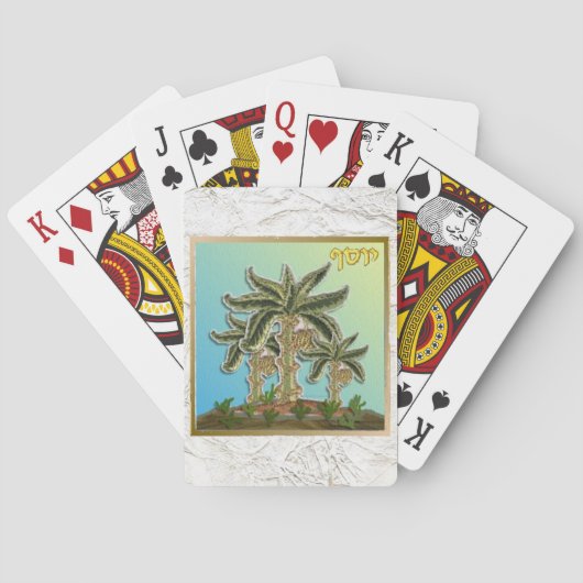 Judaika 12 Stämme Israels Joseph Spielkarten (Rückseite)