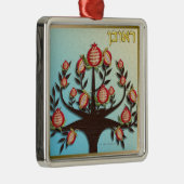 Judaika 12 Stämme Israels Reuben Ornament Aus Metall (Rechts)