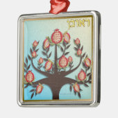 Judaika 12 Stämme Israels Reuben Ornament Aus Metall (Links)