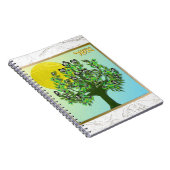 Judaika 12 Stämme Israels verjüngen Notizblock (Rechte Seite)