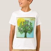 Judaika 12 Stämme Israels verjüngen T-Shirt (Vorderseite)