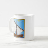 Judaika 12 Stämme Israels Zebulun Art Kaffeetasse (Vorderseite Links)