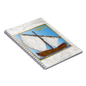 Judaika 12 Stämme Israels Zebulun Art Notizblock (Rechte Seite)