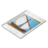 Judaika 12 Stämme Israels Zebulun Art Notizblock (Linke Seite)